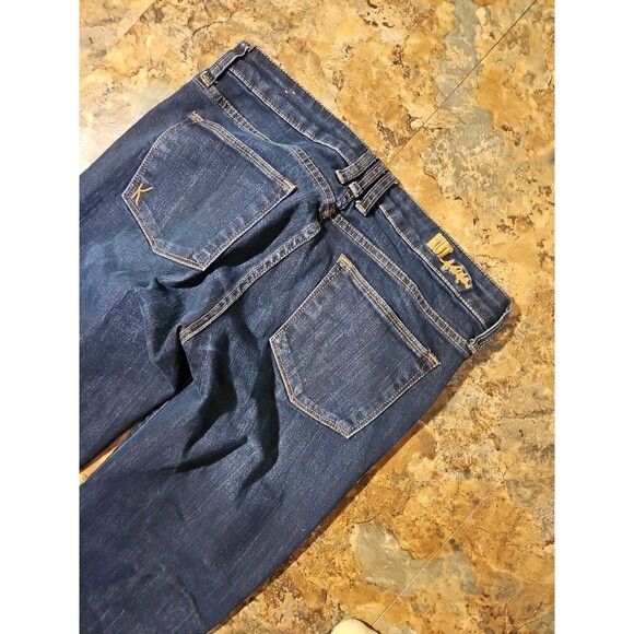 Kut From The Kloth Katy Boyfriend Dark Wash Distressed Jeans Size 4 ( J56) - Picture 8 of 8
